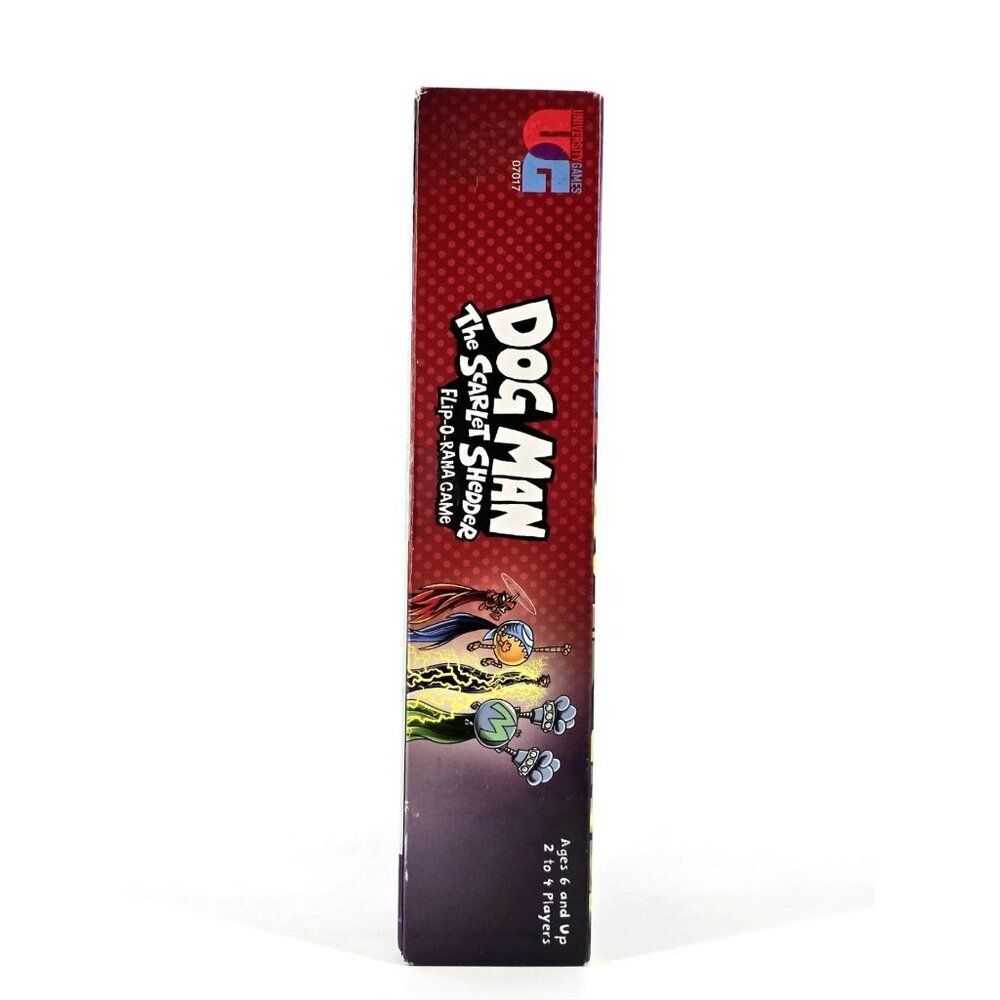 Dog Man The Scarlet Shedder Flip-O-Rama Game University Games - Picture 2 of 8